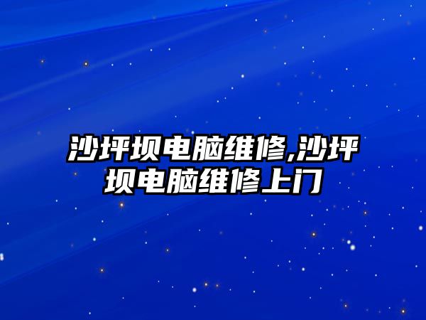 沙坪壩電腦維修,沙坪壩電腦維修上門