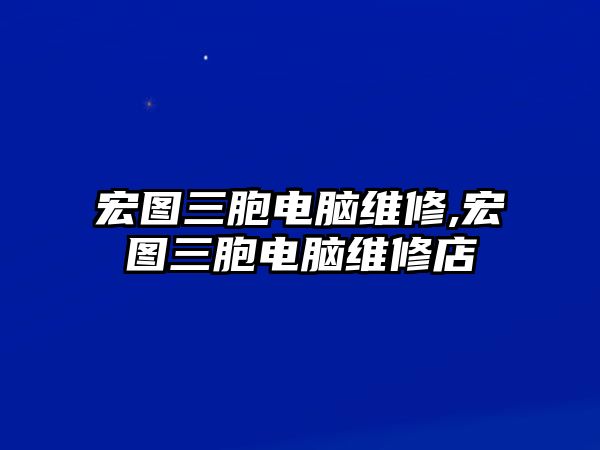 宏圖三胞電腦維修,宏圖三胞電腦維修店