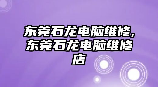 東莞石龍電腦維修,東莞石龍電腦維修店