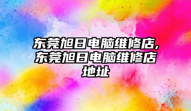 東莞旭日電腦維修店,東莞旭日電腦維修店地址