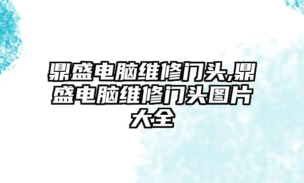 鼎盛電腦維修門頭,鼎盛電腦維修門頭圖片大全