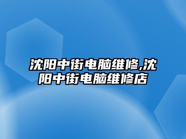 沈陽中街電腦維修,沈陽中街電腦維修店