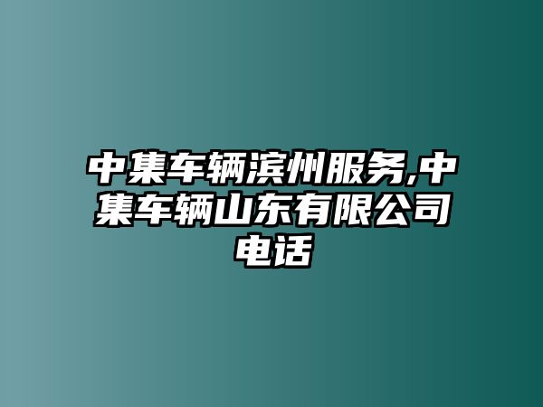 中集車輛濱州服務,中集車輛山東有限公司電話